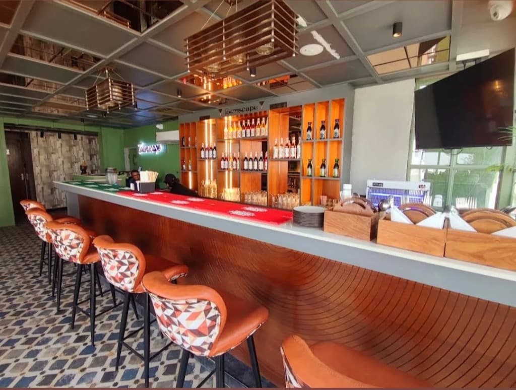 Townscape Main Bar Counter